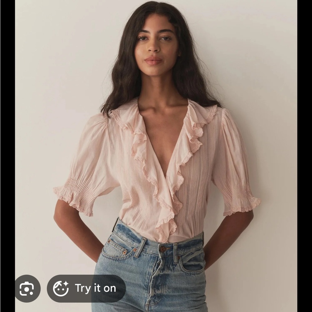 Henri doen top xs pink
